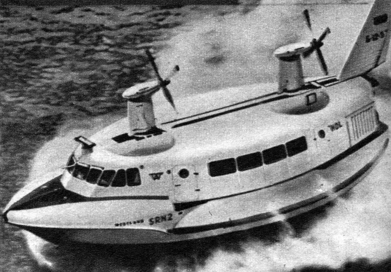 Illustration for article titled 31 Levitating Vehicles From the Dawn of the Hovercraft